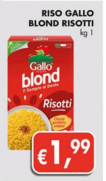 Supermercato Coal Riso gallo blond risotti offerta