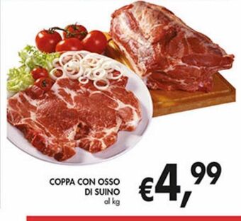 Supermercato Coal Coppa con osso di suino offerta