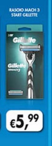 Supermercato Coal Rasoio mach 3 start gillette offerta