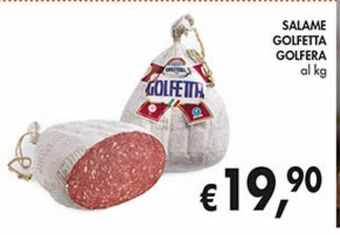 Salame golfetta golfera
