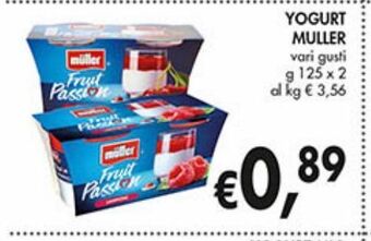 Supermercato Coal Yogurt muller offerta
