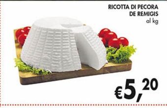 Ricotta di pecora de remigis