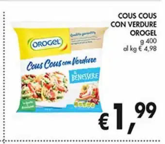 Supermercato Coal Cous cous con verdure orogel offerta