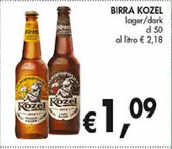 Supermercato Coal Birra kozel offerta
