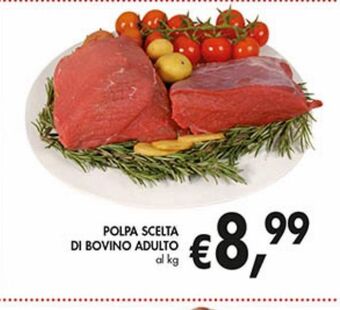 Supermercato Coal Polpa scelta di bovino adulto offerta