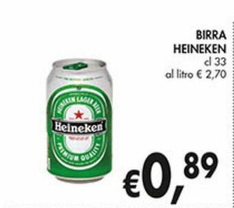 Supermercato Coal Birra heineken offerta