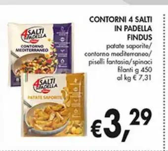 Supermercato Coal Contorni 4 salti in padella findus offerta