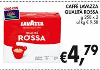 Supermercato Coal Caffè lavazza qualità rossa offerta