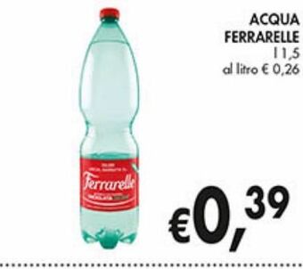 Supermercato Coal Acqua ferrarelle offerta