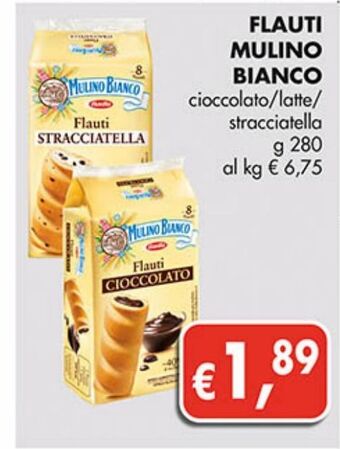 Supermercato Coal Flauti mulino bianco offerta