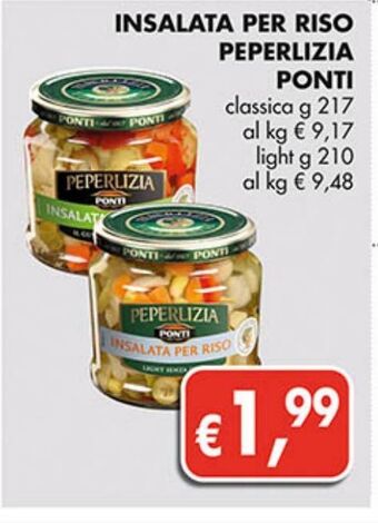 Supermercato Coal Insalata per riso peperlizia ponti offerta
