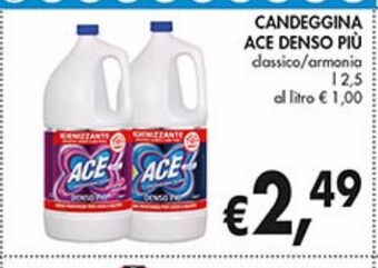 Supermercato Coal Candeggina ace denso più offerta