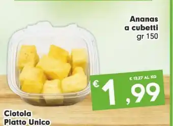 DeSpar Express Ananas a cubetti offerta