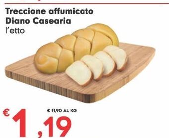 Treccione affumicato diano casearia