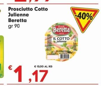 DeSpar Express Prosciutto cotto julienne beretta offerta