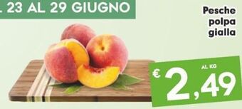 Pesche polpa gialla