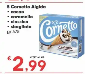 DeSpar Express 5 cornetto algida offerta