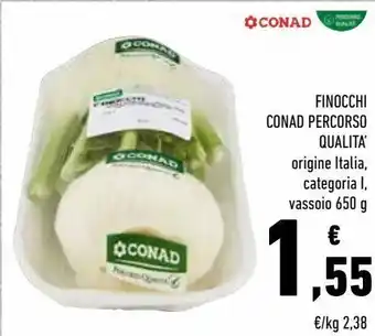 Conad Finocchi conad percorso qualita origine italia, categoria i offerta