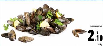Conad Cozze fresche offerta