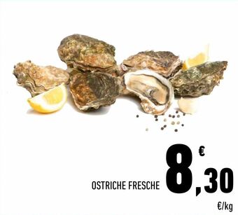 Conad Ostriche fresche offerta