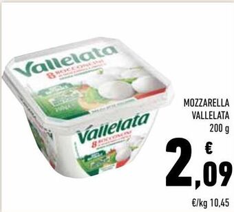 Conad Mozzarella vallelata offerta