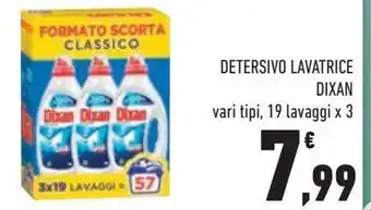 Detersivo lavatrice dixan