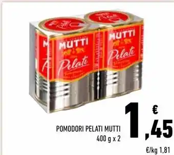 Conad Pomodoro pelati mutti offerta