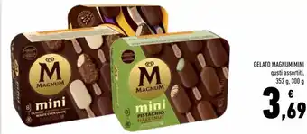 Conad Gelato magnum mini gusti assortiti offerta