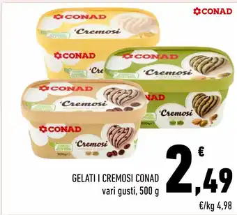 Conad Gelati cremosi conad offerta