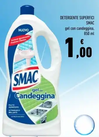Conad Detergente superfici smac gel con candeggina offerta