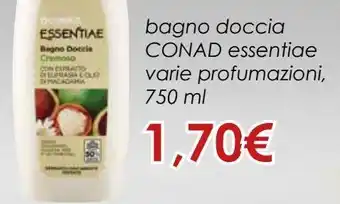 Conad Bagno doccia conad essentiae varie profumazioni offerta