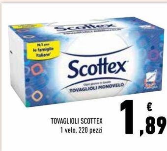 Conad Tovaglioli scottex offerta