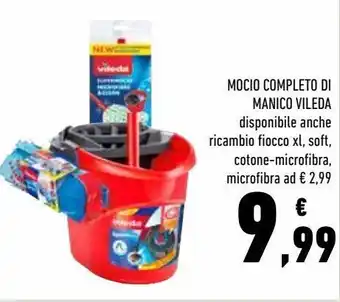 Conad Mocio completo di manico vileda offerta