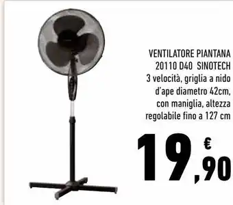 Ventilatorre piantana sinotech