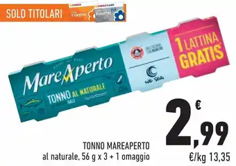 Conad City Tonno mare aperto offerta