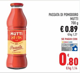 Passata di pomodoro mutti