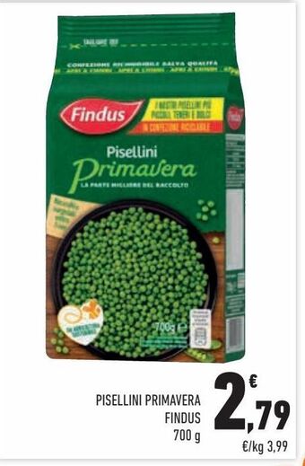 Conad City Pisellini primavera findus offerta