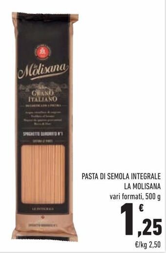 Pasta di semola integrale la molisana