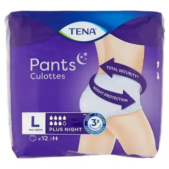 La Saponeria Tena assorbenti pants plus night large 12 pezzi offerta