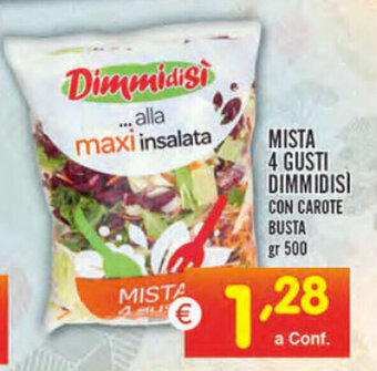 Dimmidisì Mista 4 Gusti con Carote Busta gr 500