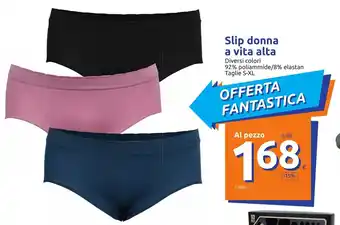 Action Slip donna a vita alta Taglie S-XL offerta