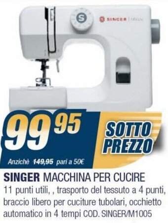 Singer Macchina per Cucire