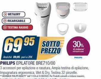 Sinergy Philips Epilatore BRE710/00 offerta