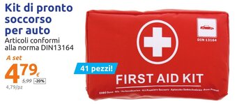 Kit di pronto soccorso per auto