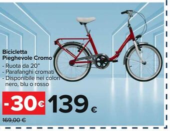 Coop bicicletta pieghevole 20 2722-shfri-bk offerta di Coop