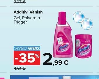 Carrefour Iper Additivi vanish offerta
