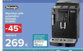 Macchina caffè automatica delonghi
