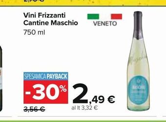 Vini frizzanti cantine maschio