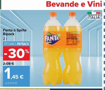 Carrefour Market Fanta o sprite bipack offerta