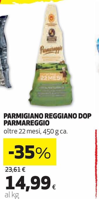 Ipercoop Parmigiano reggiano dop parmareggio offerta